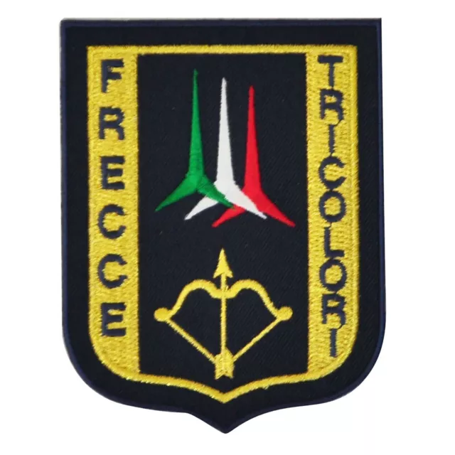 Frecce Tricolori Air Force Patch, offizielles Produkt mit Klettverschluss