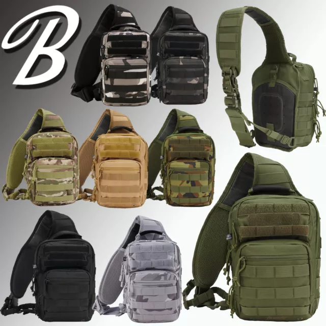 Brandit US Cooper Sling Bag borsa a tracolla zaino Molle Army COT. Assault