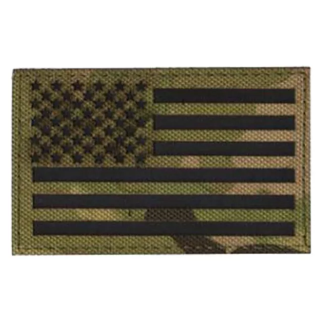 USA Flagge Multicam IR Velcro Patch United States of America Klett Aufnäher