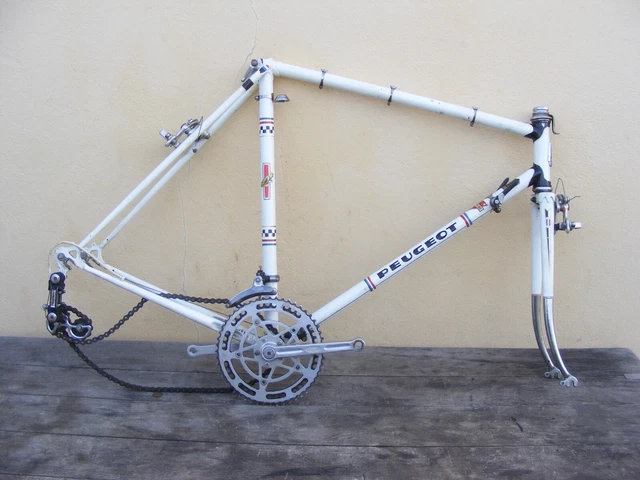 Cadre Vélo Peugeot PS10 Reynolds 531 - Taille 56 - Vintage Course - Occasion - Poids 2925g - Référence VD8 EROICA