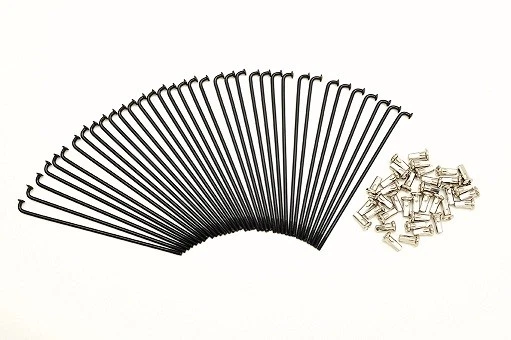 Lot De 36 Rayons électriques 8G/9G – Diamètre 3,5/4,0 Mm, Longueur 80–233 Mm – Pour Motos Et Vélos