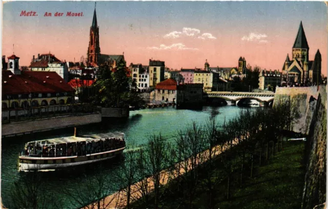 CPA AK METZ An der Mosel (454993)