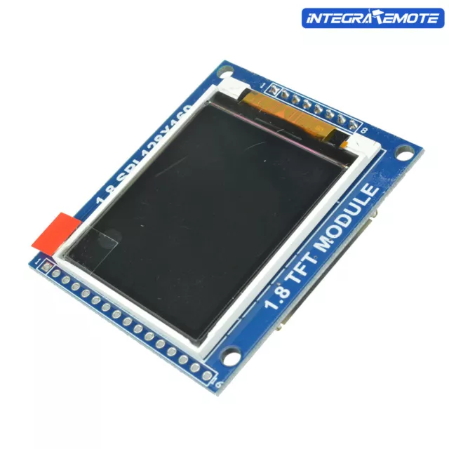 1.8 Inch SPI TFT Mini Serial LCD Display Module with PCB Adapter ST7735B IC SD