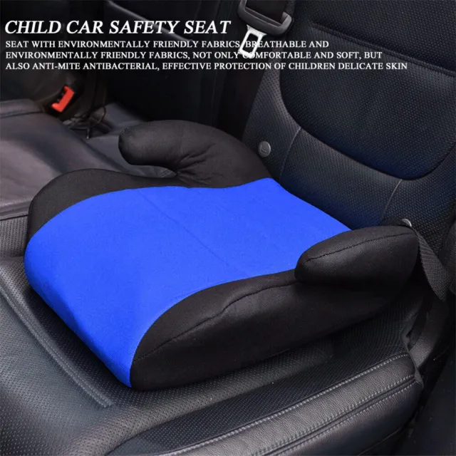 Car Booster Seat Safety Sturdy Chair Cushion Pad For Toddler Children Child Kids