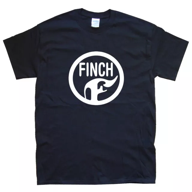 FINCH T-SHIRT sizes S M L XL XXL colours Black, White