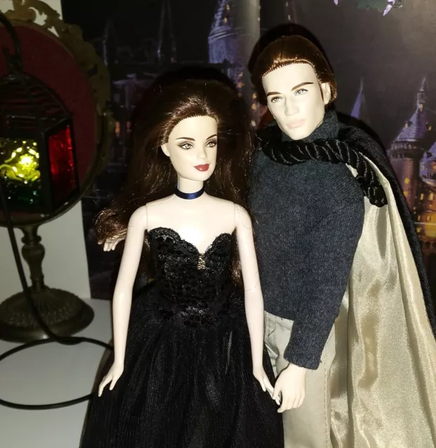 Barbie TWILIGHT Saga  BELLA & EDWARD PINK LABEL & ACCESSOIRES MATTEL