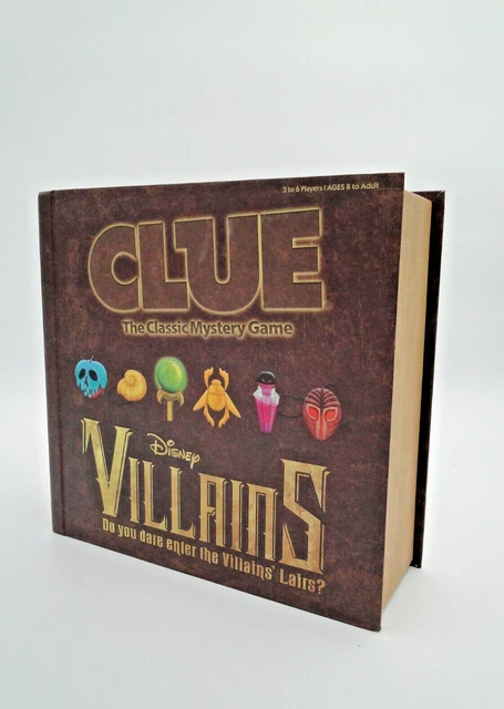 Disney Clues DISNEY PARKS DISNEY Villains Theme Park Edition Clue Game Maleficent ...