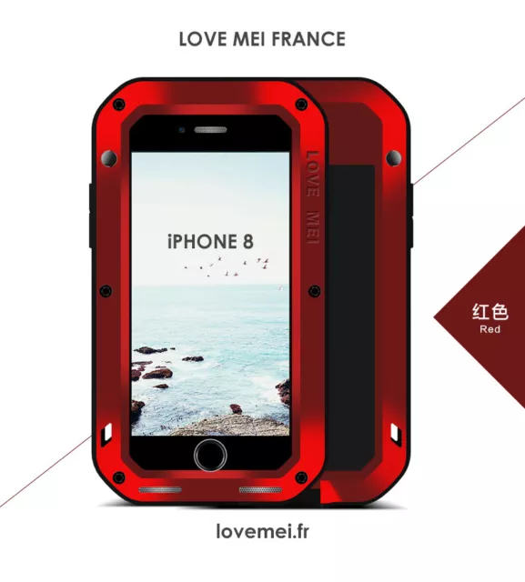 Coque antichoc pour iPhone 13 Pro SHOCKCASE - LOVE MEI France