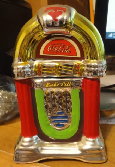 Coca Cola Coke and A Song Jukebox Salt Pepper Shakers