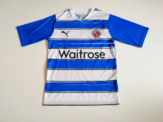 Puma Reading Fc Football Jersey England 2010-2011 Home The Royals Size Medium