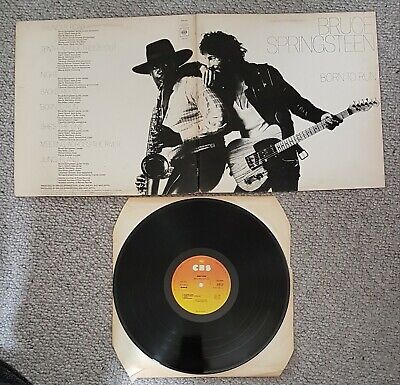 Bruce Springsteen - Born To Run - Uk Issue Lp Cbs Records - 1975 - V.good.cond