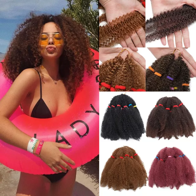 Afro Kinky Bulk Braids Twist 11-20 Soft Hair For Human Braiding