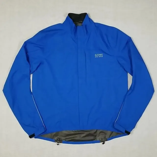 Gore Bike Wear Gore-tex Paclite Shell Windbreaker Men's Jacket size XXL Blue
