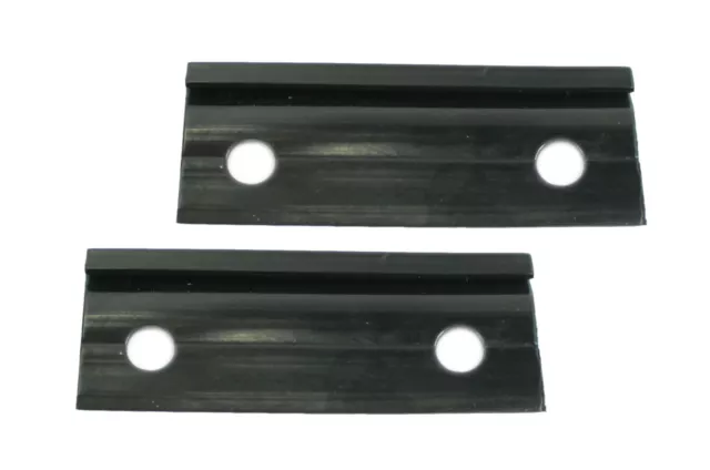 2 Gummi Keder Lenkerschale Abdeckung Köder schwarz pass f Simson KR51 Schwalbe