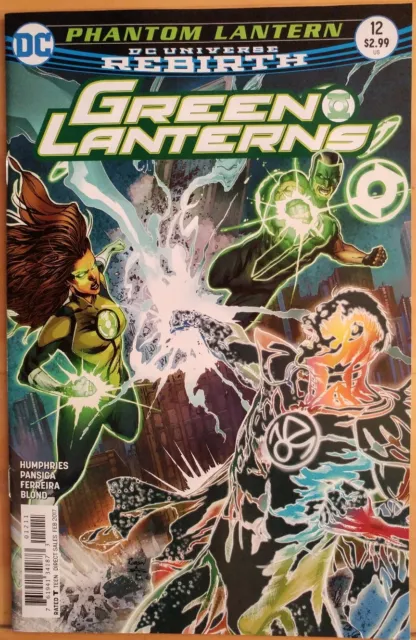 🟢 GREEN LANTERNS #12a (2017 Rebirth DC Comics) VF/NM Book