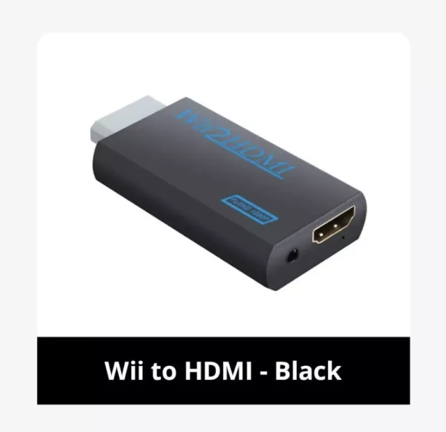 DIFCUL WII TO HDMI Converter, Adaptateur Wii Vers HDMI Avec Sortie Vidéo  Full HD EUR 19,79 - PicClick FR