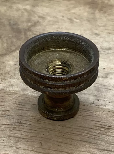 Stanley No.3 Small Brass Wheel  Part Only From Very Early Plane