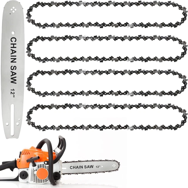3 catene per motosega, 20 cm, 1,1 mm, 3/8, 33TG, per Worx WG349E.9