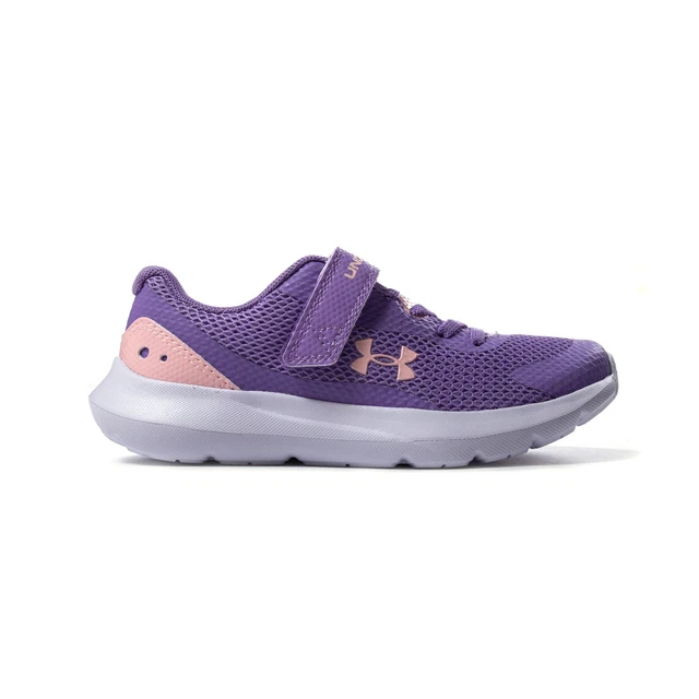 Scarpe da ginnastica da corsa Under Armour Surge 3 AC Junior bambine viola/rosa