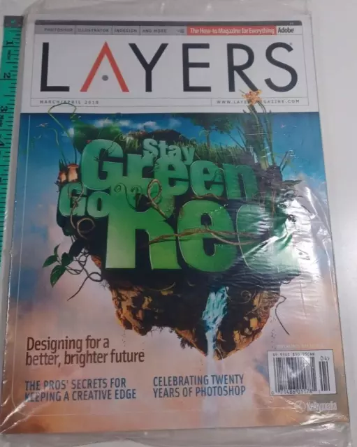 Photoshop layers Magazine adobe march/april 2010 stay green go red