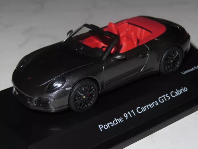 Porsche 911 Carrera GTS Cabrio 1:43 Schuco 450758100 con embalaje original limitado 1 de 1000