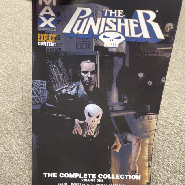 Punisher MAX Complete Collection Volume 1 Marvel Trade Paperback Ennis)