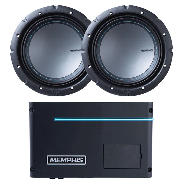 Memphis PRXA600.1 Power Reference Series Mono Subwoofer Amplifier and 1 Memph...