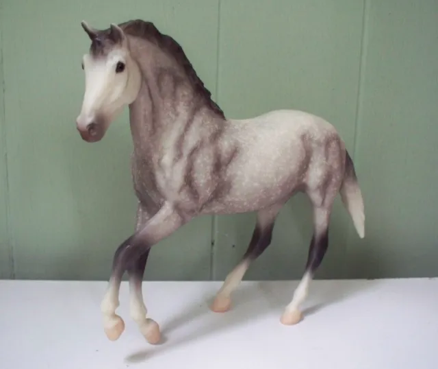 Breyer Dapple Grey on Ginger Mold from Fire Hose Wagon Set 2404, 04-05, Exc Cond