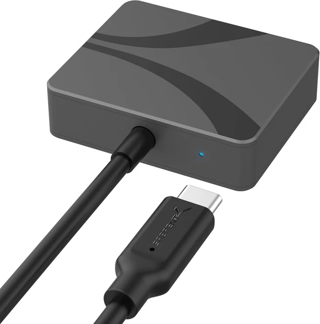 Box USB-C Sabrent Per SSD M.2 2230 NVMe – 10Gbps, Alluminio, Per Steam Deck, ROG Ally, Surface Pro
