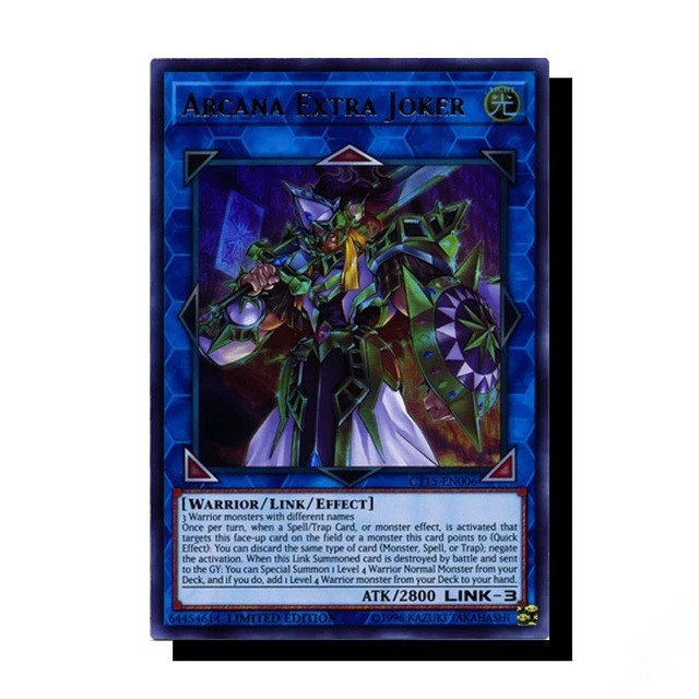 Arcana Extra Joker (Ultra Rare) CT15-EN006 (Limited) Yu-Gi-Oh!