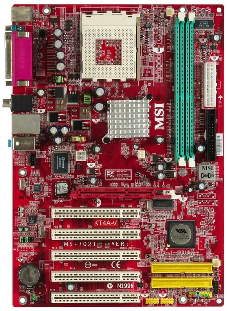Carte Mère MSI MS-6786 Version 1 - Socket 462 (AMD Athlon/Duron) - Pour Pièces Ou Réparation - Occasion