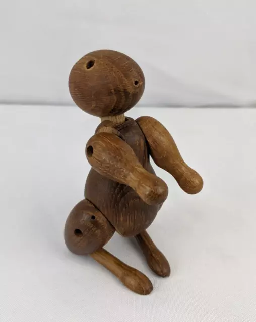 Kay Bojesen Denmark Midcentury Articulated Wooden Toy Rabbit Danish Stamped