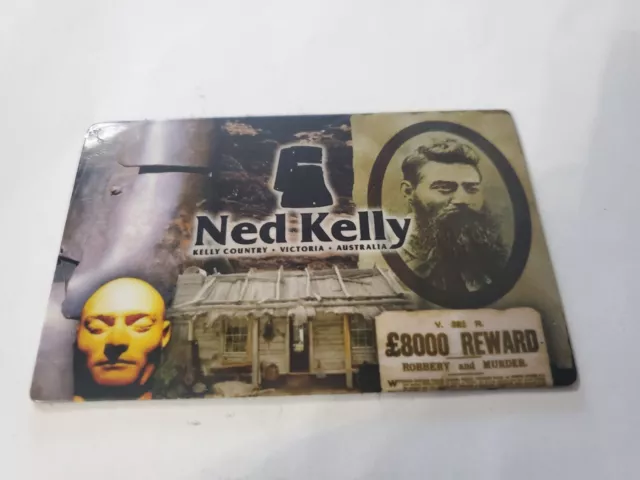 Vintage Fridge Magnet Ned Kelly, Kelly Contry,  Victoria, Australia