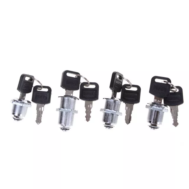 16/20/25/30mm Cam Lock Door Cabinet Mailbox Drawer Cupboard Locker with 2 .zy