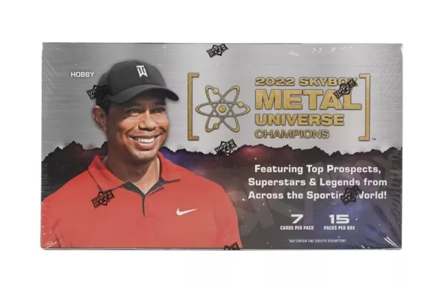 2022 Upper Deck Skybox Metal Universe Champions Hobby Box New - Free Ship 🔥🔥🔥