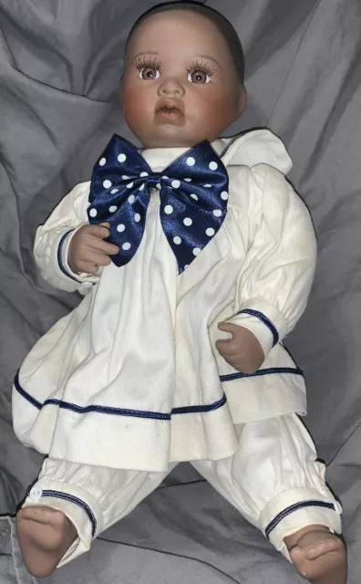 ASHTON DRAKE GALLERIES A1950 LiNDA WORRALL Baby Doll Sailor Outfit LOW $