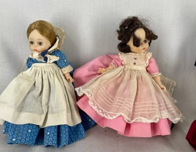 Vintage Lot of 6 Madame Alenander Storybook 8" Dolls 2