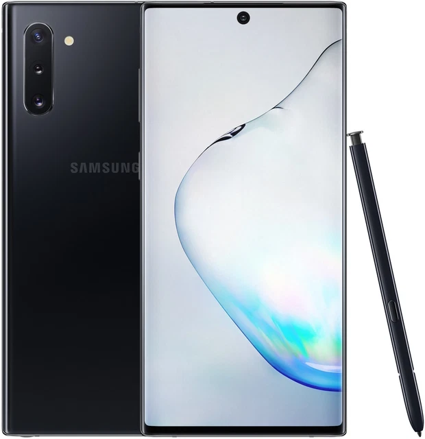 Smartphone Samsung Galaxy Note 10 Duos N970F/DS Aura Black 256 GB nuovo scatola bianca