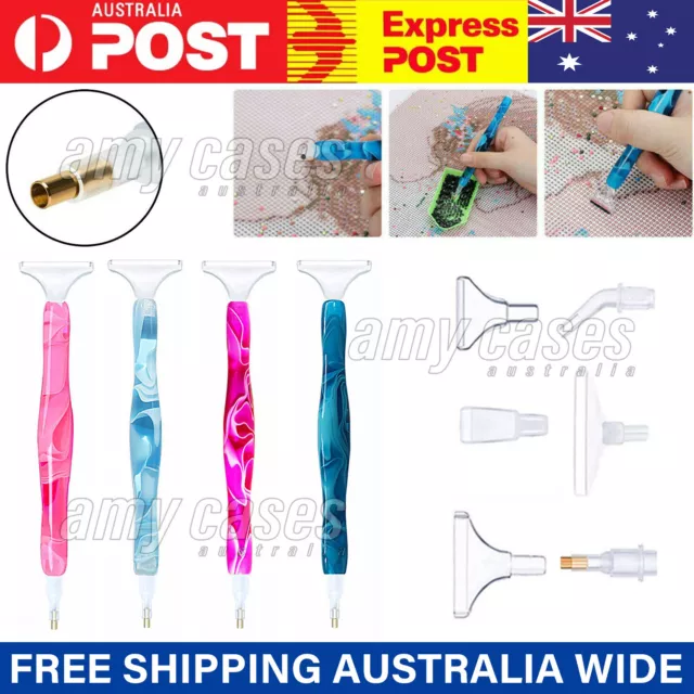 5D Resin Diamond Painting Pen Resin Point Drill Pens Cross Stitch DIY Art MEL