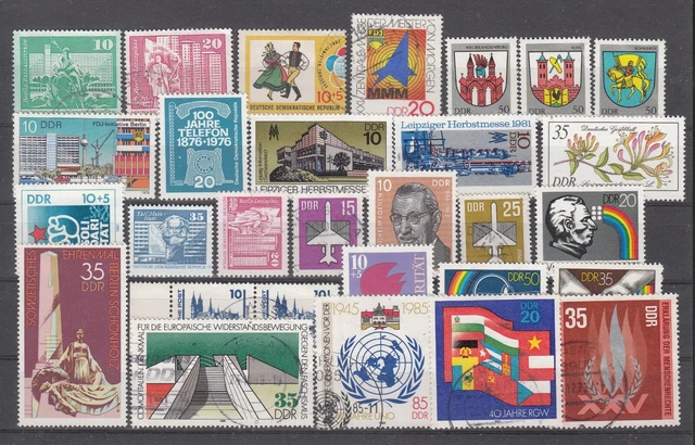 DDR  schönes Lot,  gestempelt/postfrisch   (2365ki))