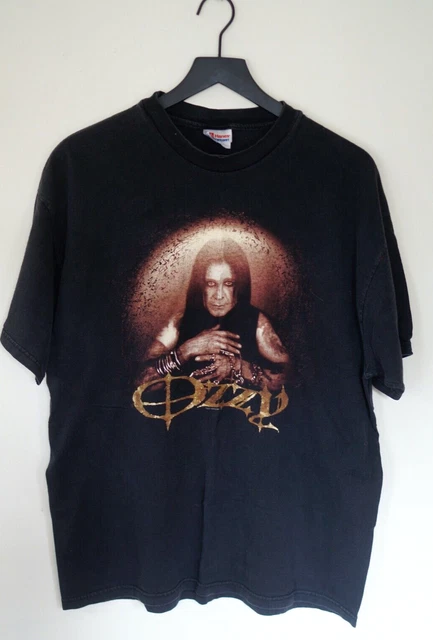 The 1992 Ozzy Osbourne Dove T-shirt Black Large Metallic Single Stitch Costa Mesa The 1992 Ozzy Osbourne Dove T-shirt Black Large Metallic Single Stitch Costa Mesa