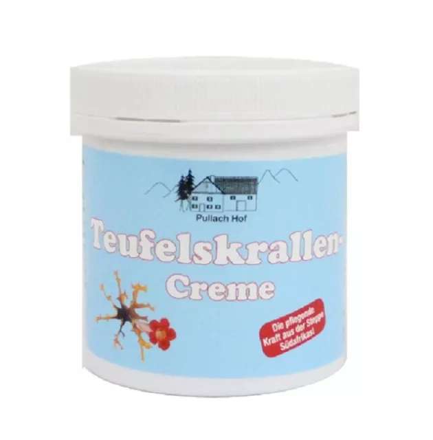 1x250ml Teufelskralle Creme Teufelskrallen Wurzel Devil Claw Cream Pullach Hof