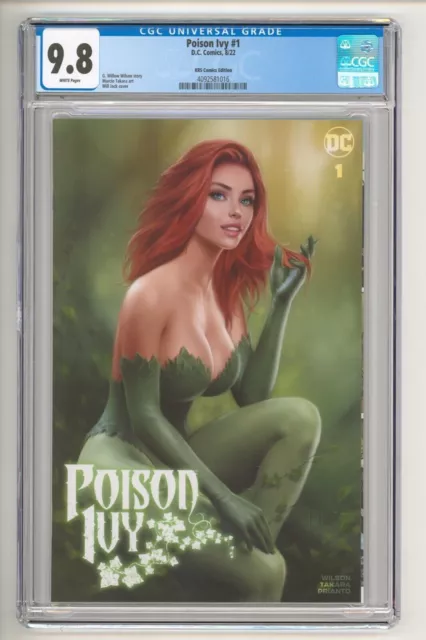 Poison Ivy #1 Will Jack Trade Variant (August 2022, DC) CGC 9.8 Near Mint/Mint