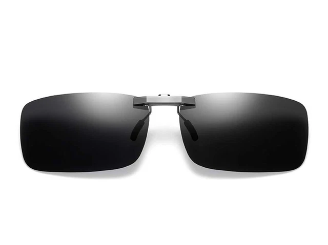 On Sunglasses For Men Women Clips For Glasses Non-Flip Up For Outdoor/Driving