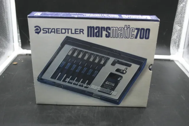 Staedtler Marsmatic 700 S7 Technical Pen Set BRAND NEW! STRAIGHT FROM THE CASE!!