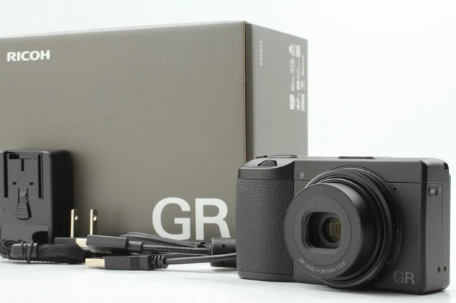 TEST ONLY【UNUSED】 RICOH GR IIIx III X 24.2 MP F2.8 Compact Digital camera JAPAN
