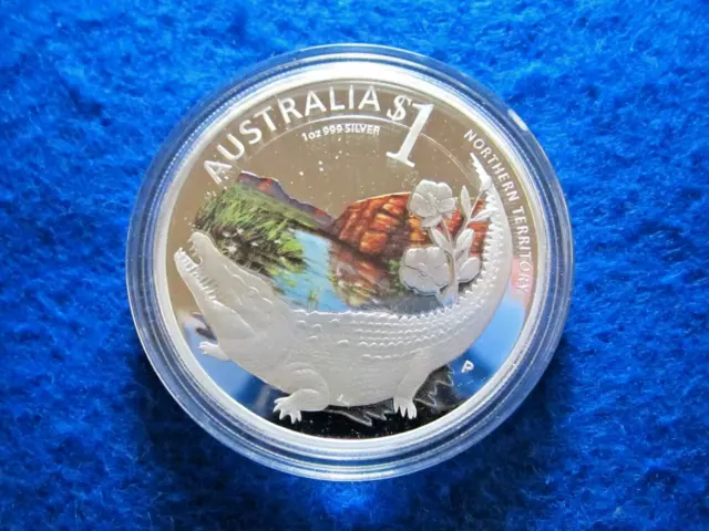 2010 Australia Northern Territory .999 Cameo Silver Proof Special Issue Dollar