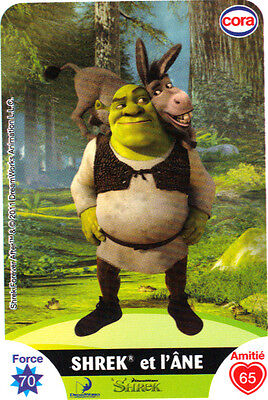 Carte CORA Dreamworks n° 42/112 Maître Rhino foudroyant 