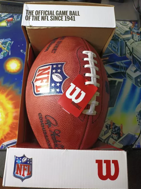 Wilson F1100IDBRS The Duke Official NFL Game Football Ball
