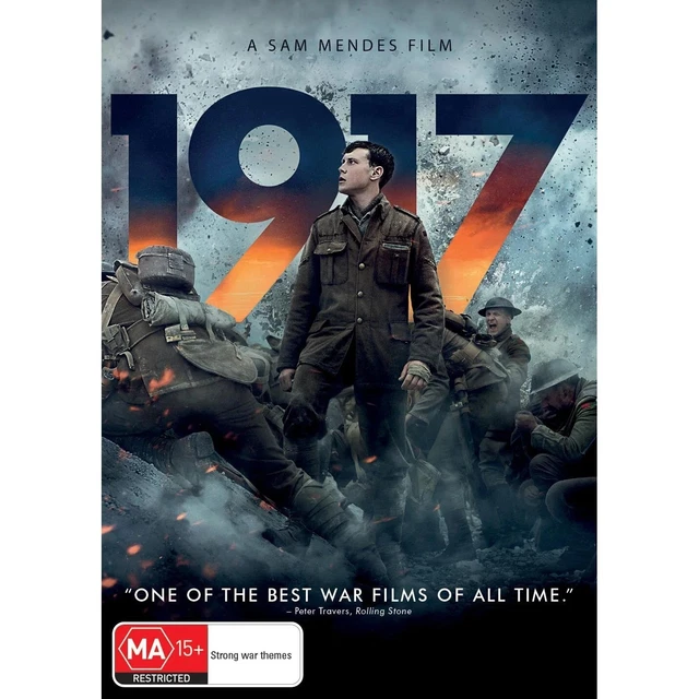 1917 (DVD, 2019) PAL Region 2&4 (Sam Mendes, Colin Firth, Benedict Cumberbatch)